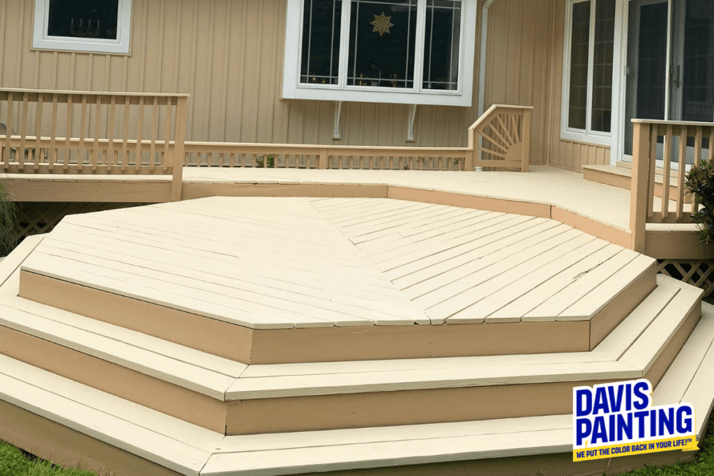 Cream Colored Deck Paint