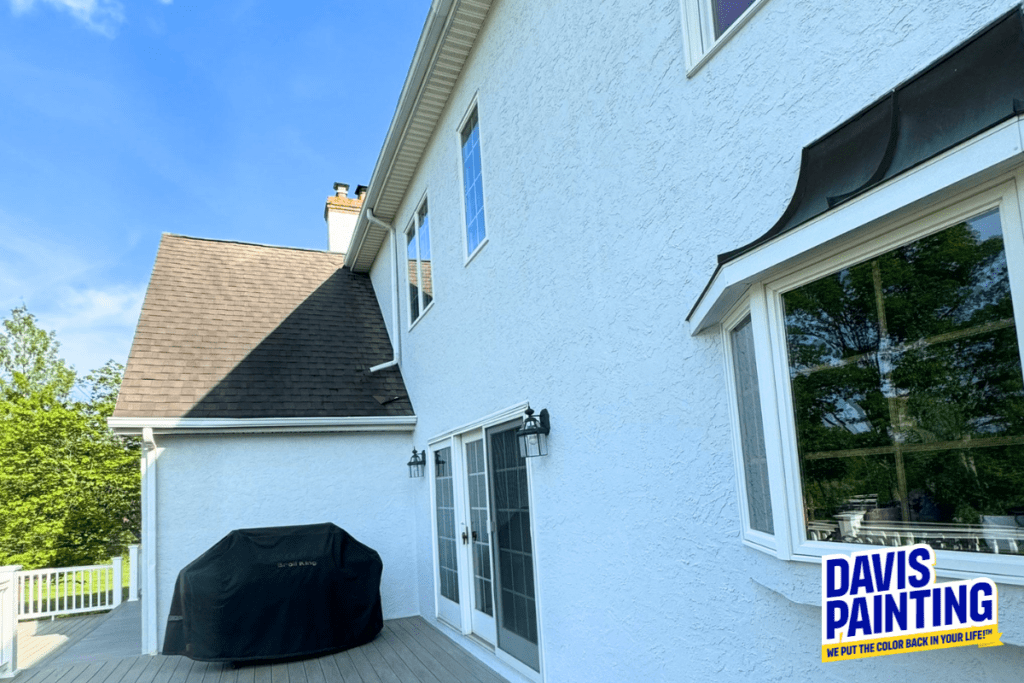 White Exterior Home Project